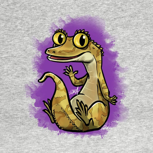 Cute Gecko by wtama